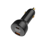 100W Dual USB Super Fast Car Charger C101