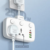 SC2413 PD & QC3.0 2 Universal Outlets Power Socket
