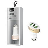 C501 3 USB Ports With Micro Or Ip 5 Cable Car Charger - LDNIO®