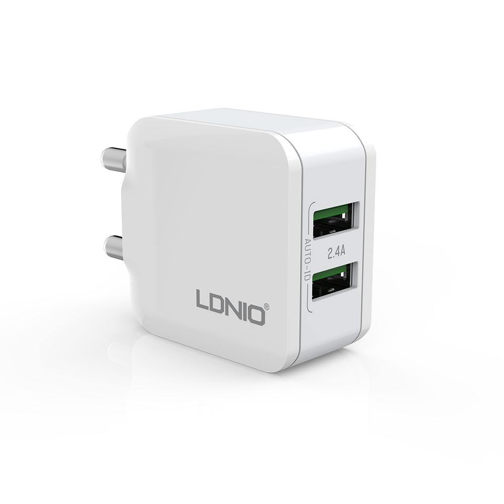 A2201 2 USB Prots Home Charge Adapter - LDNIO®
