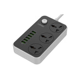 SC3604 3 Port + 6 USB Universal Power Socket Power Socket - LDNIO®