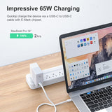 A2620C 65W PD & QC 3.0 USB Type-C (2 Ports) High Power Charger Adapter