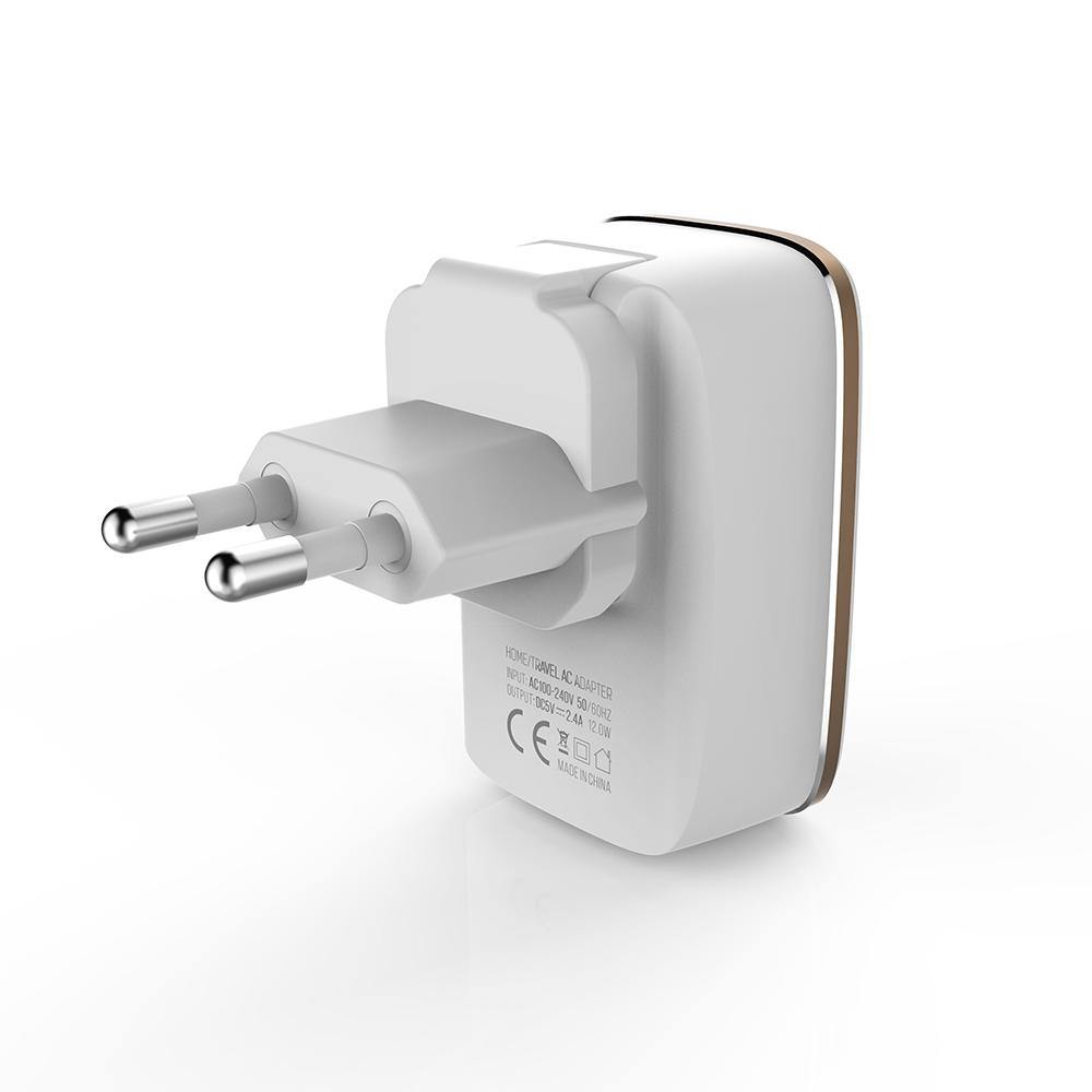 A2204 2 USB Ports Home Charge Adapter - LDNIO®